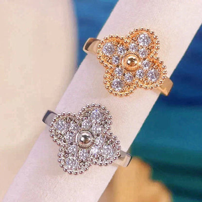[Auream]CLOVER DIAMOND RING