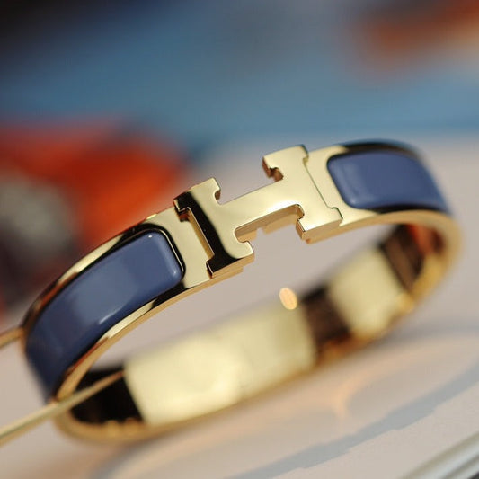 [Auream]H BRACELET 12MM BLUE GRAY