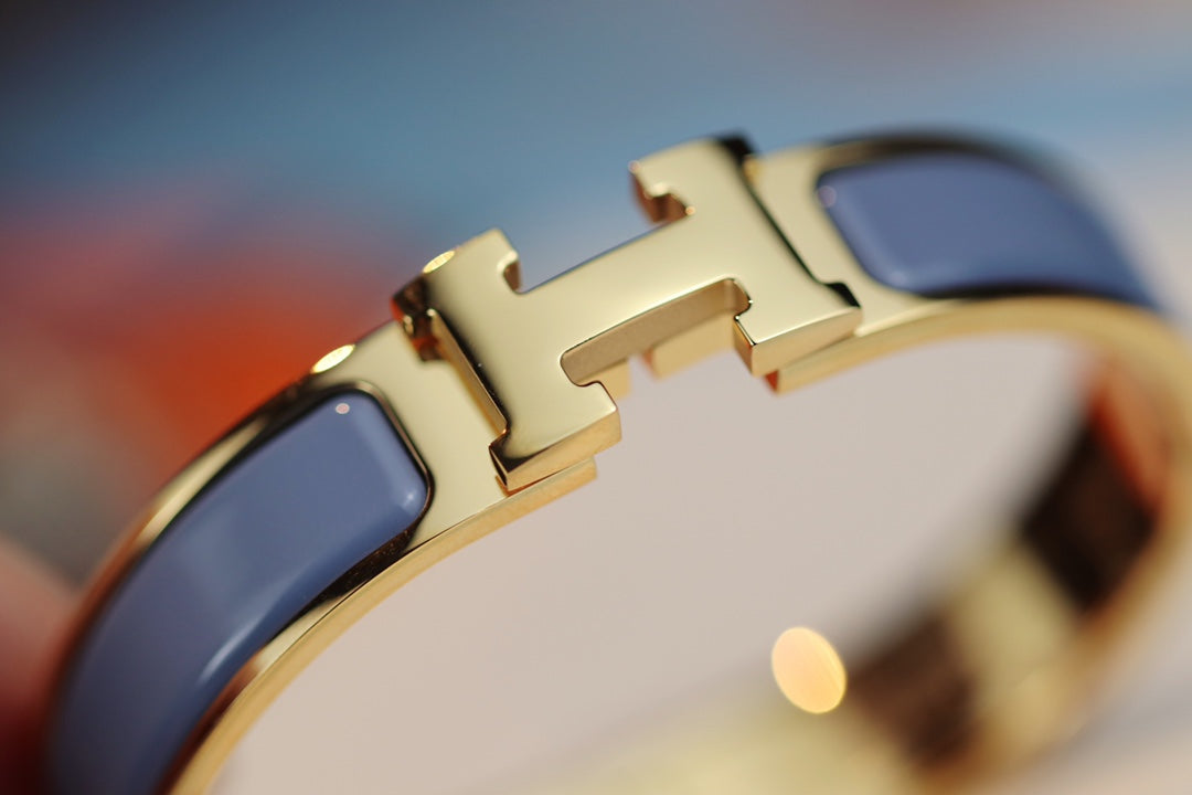 [Auream]H BRACELET 12MM BLUE GRAY