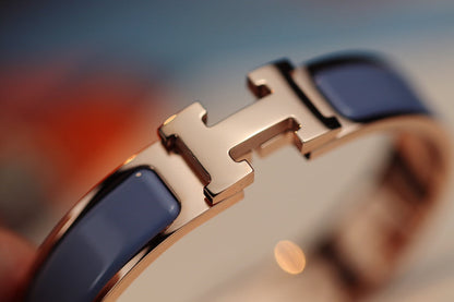[Auream]H BRACELET 12MM BLUE GRAY