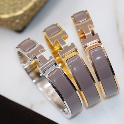 [Auream]H BRACELET 12MM BROWN