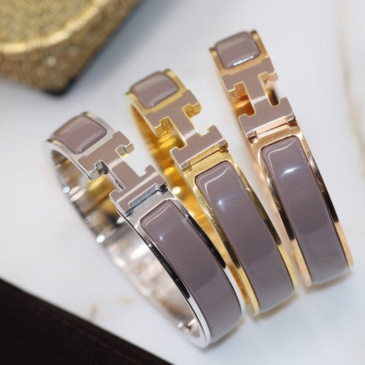 [Auream]H BRACELET 12MM BROWN