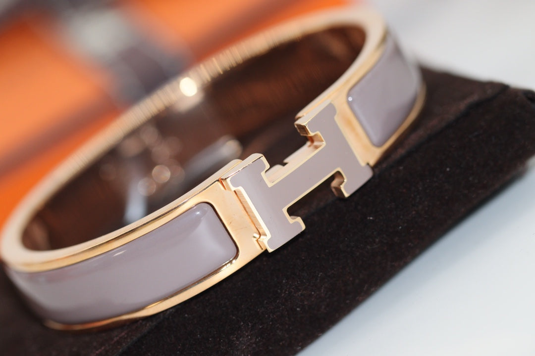 [Auream]H BRACELET 12MM BROWN