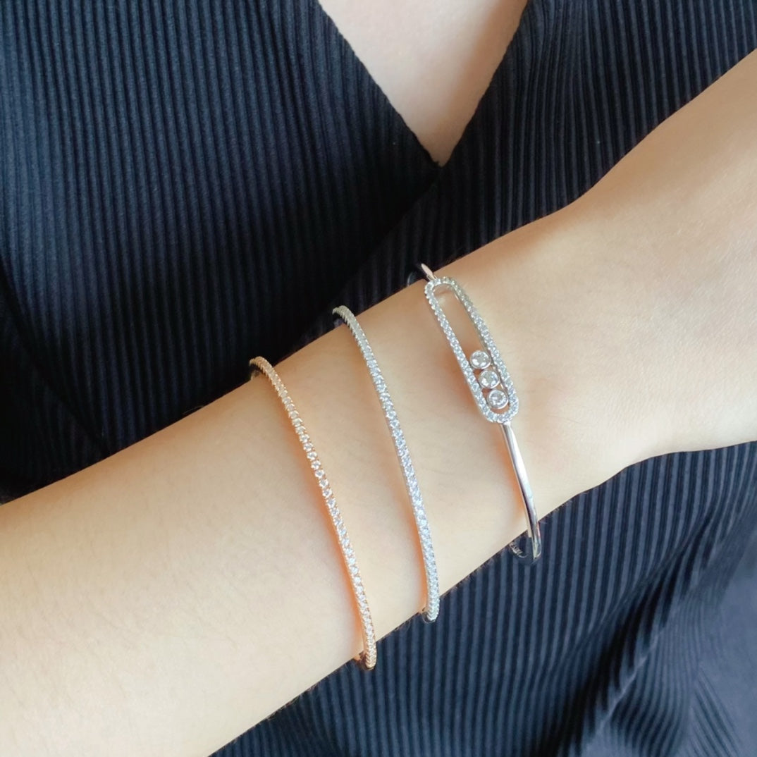 [Auream]MINI DIAMOND TENNIS BRACELET