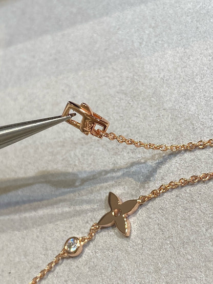 [Auream]STAR DIAMOND PINK GOLD BRACELET