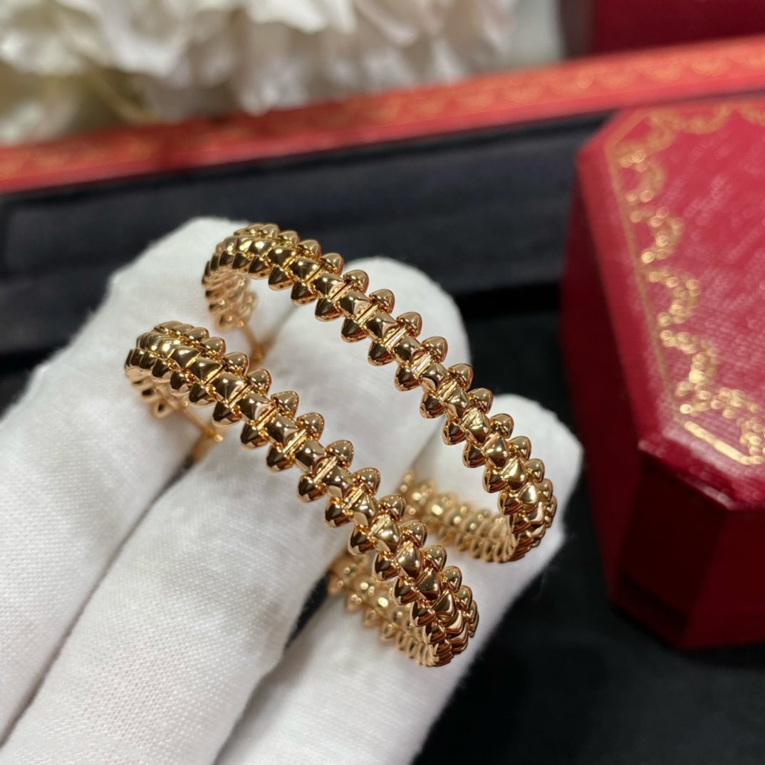 [Auream]CLASH LARGE HOOP EARRINGS