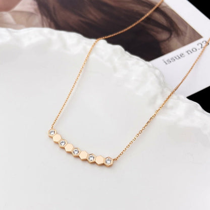 [Auream]BEE MY LOVE DIAMOND NECKLACE