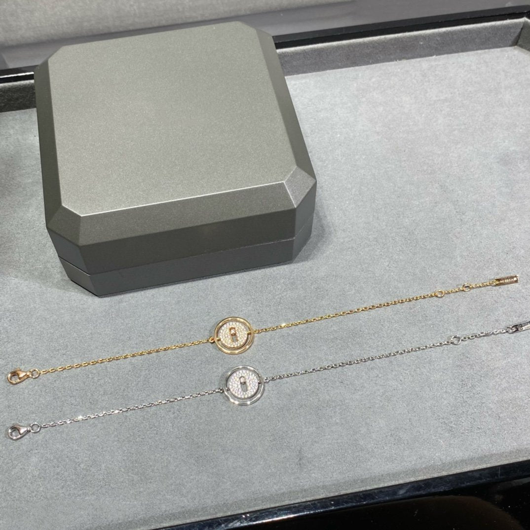 [Auream]Demo MOVE DIAMOND PAVED BRACELET