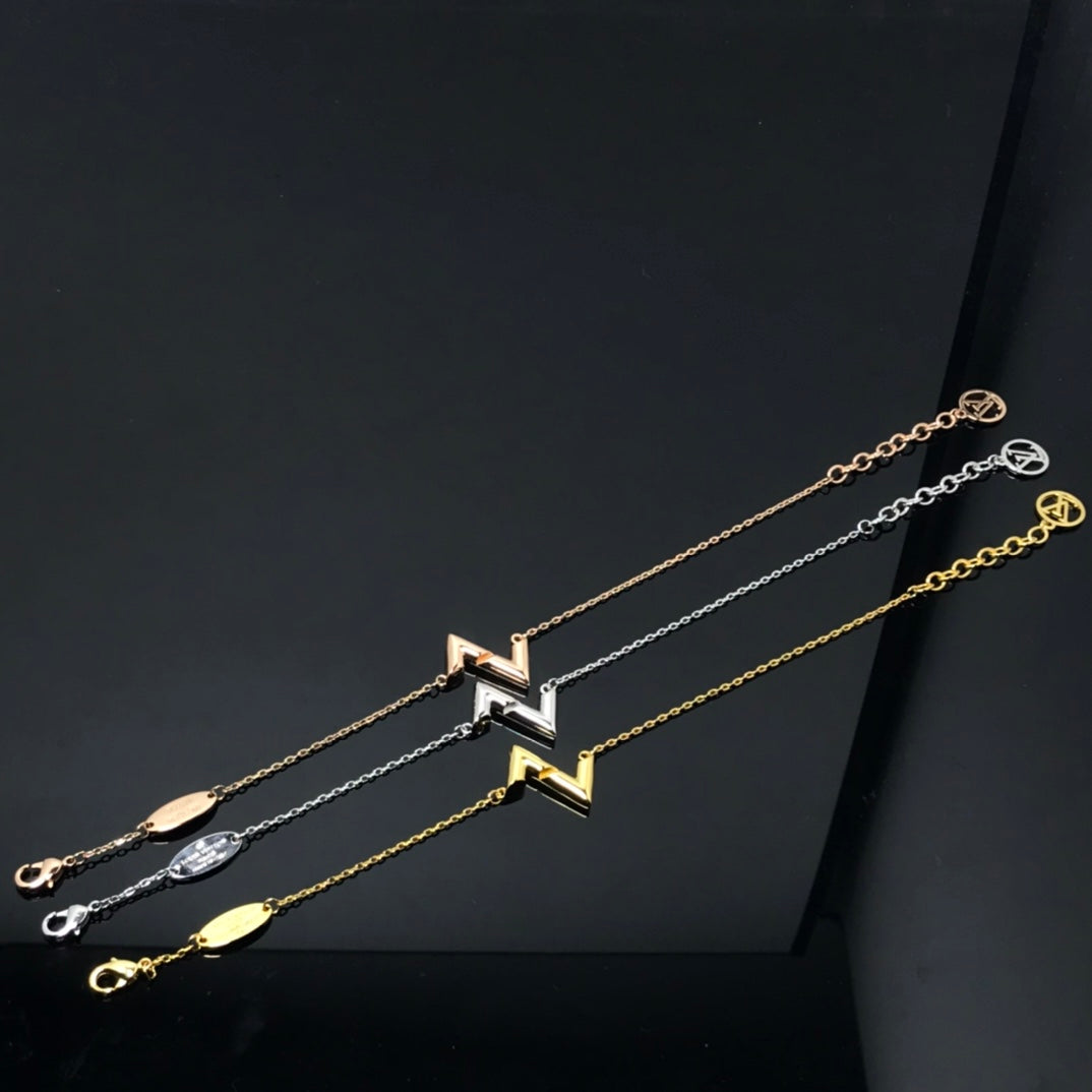 [Auream]VOLT LV LOGO BRACELET