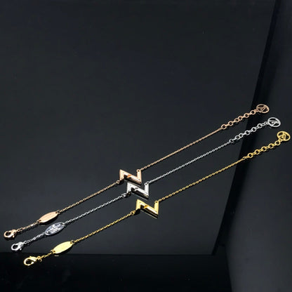 [Auream]VOLT LV LOGO BRACELET