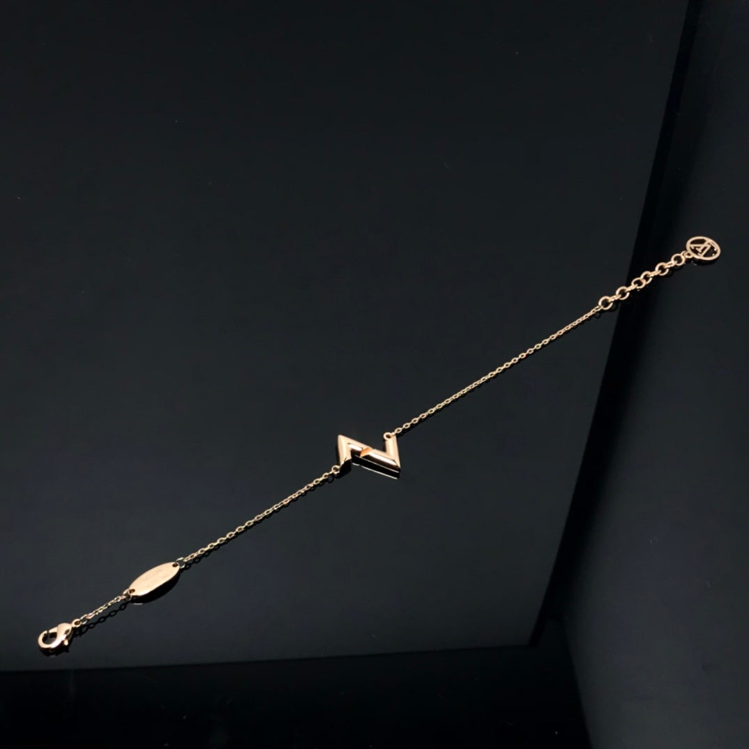 [Auream]VOLT LV LOGO BRACELET