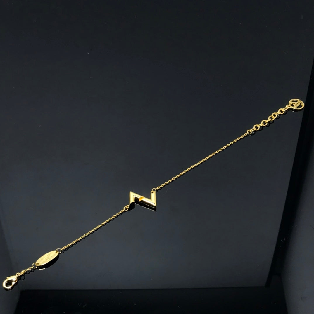 [Auream]VOLT LV LOGO BRACELET