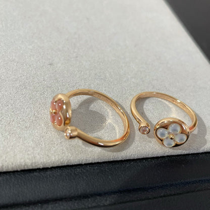 [Auream]SUN 1 DIAMOND PINK MOP RING