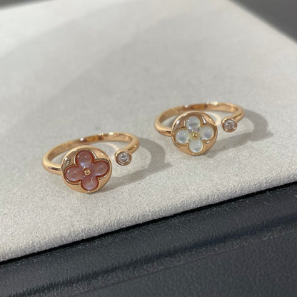 [Auream]SUN 1 DIAMOND PINK MOP RING