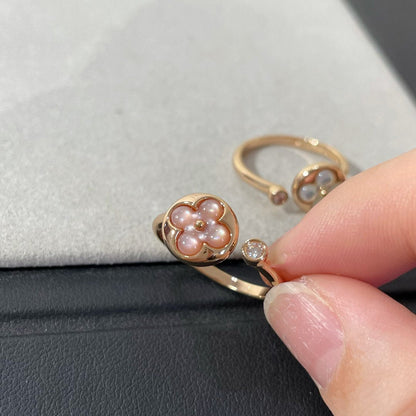 [Auream]SUN 1 DIAMOND PINK MOP RING
