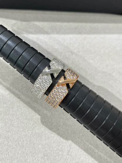 [Auream]LIENS EVIDENCE  DIAMOND PAVED RING