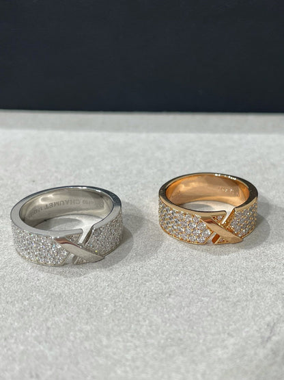 [Auream]LIENS EVIDENCE  DIAMOND PAVED RING