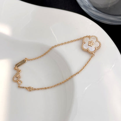 [Auream]LUCKY SPRING ROSE GOLD MOP BRACELET