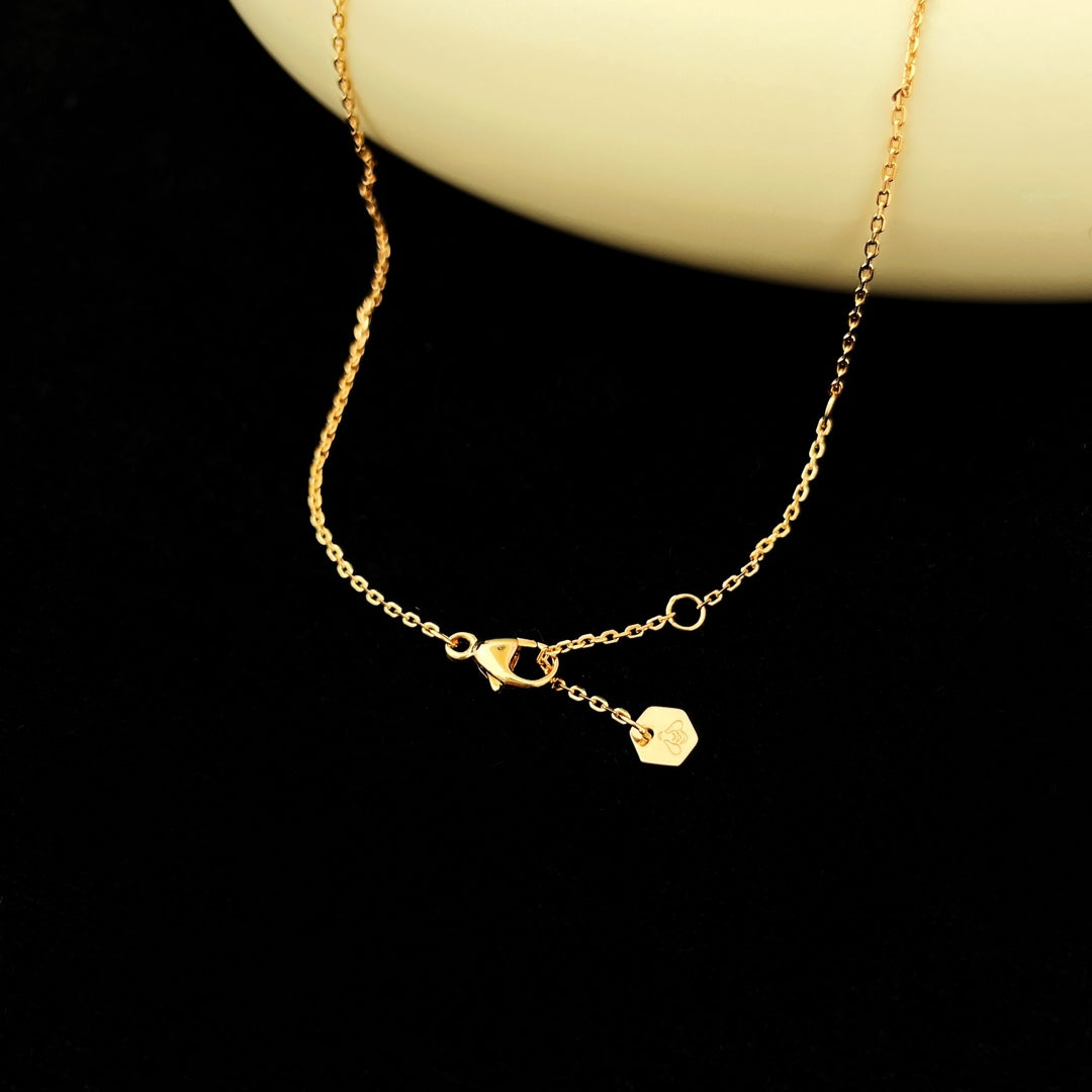 [Auream]BEE MINI PEDANT DIAMOND NECKLACE