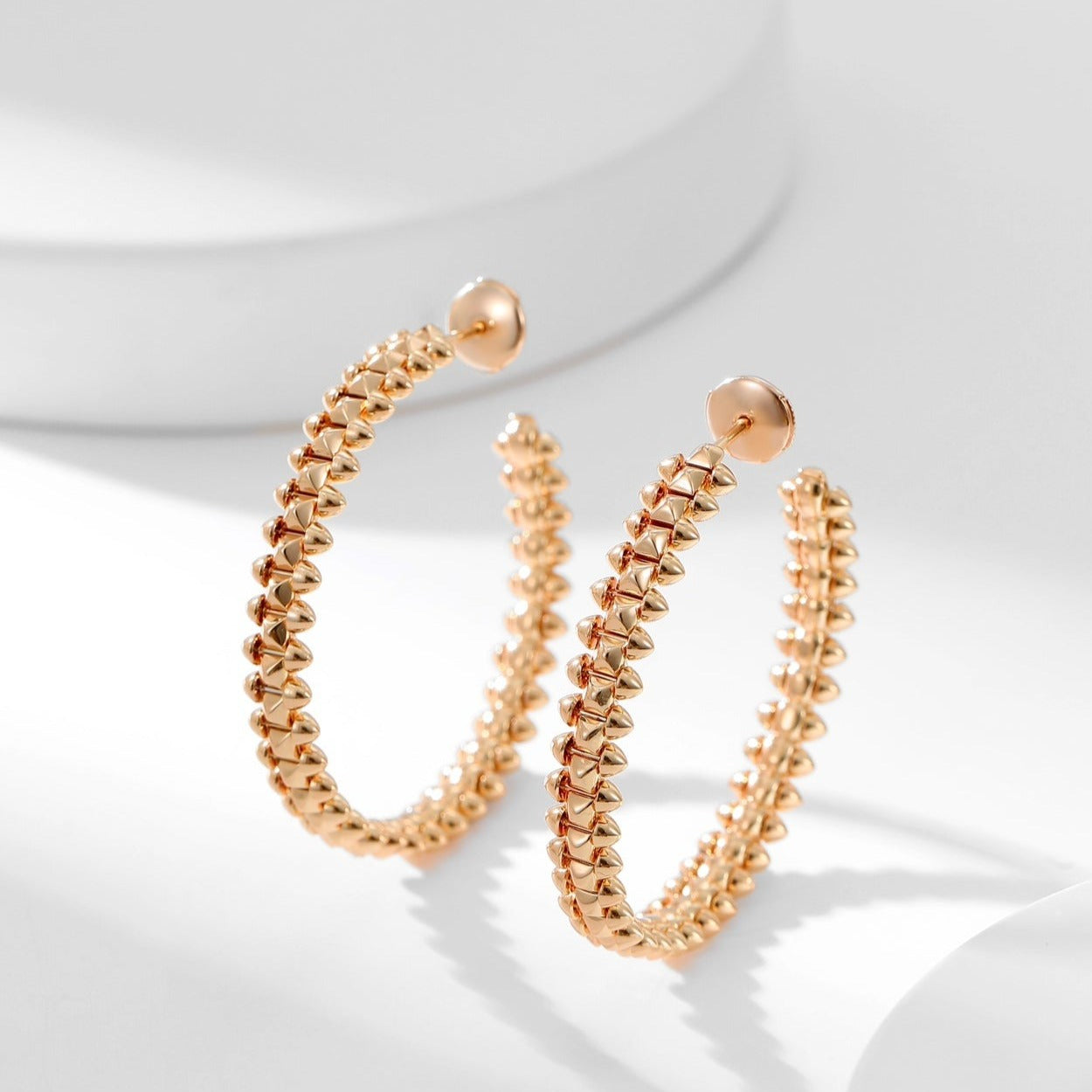 [Auream]CLASH HOOP EARRINGS