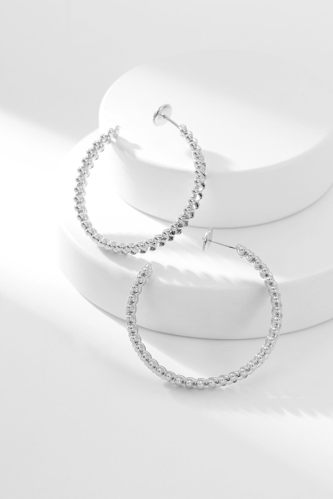 [Auream]CLASH HOOP EARRINGS