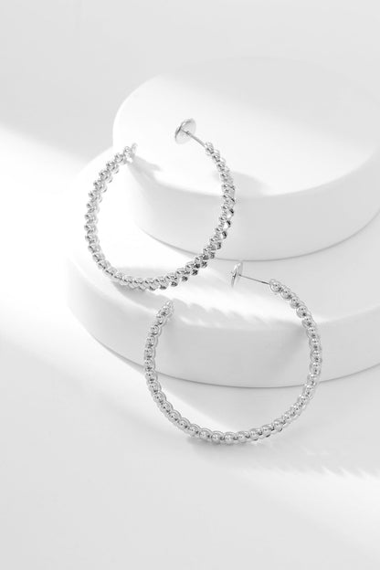 [Auream]CLASH HOOP EARRINGS