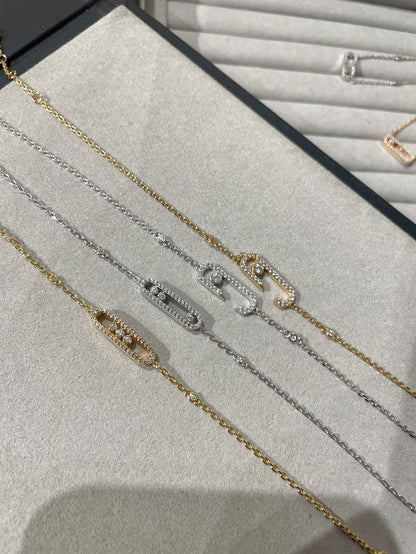 [Auream]BABY MOVE DIAMOND BRACELET
