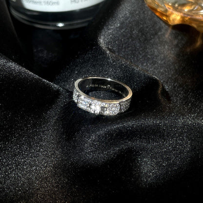 [Auream]KELLY SILVER DIAMOND RING