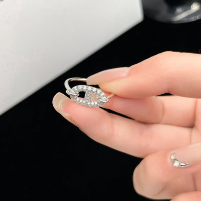[Auream]RONDE SMALL SILVER DIAMOND RING