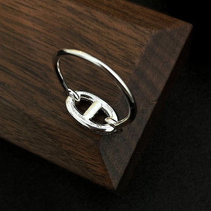 [Auream]RONDE SMALL SILVER DIAMOND RING