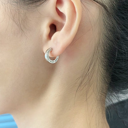 [Auream]LOVE DIAMOND EARRINGS