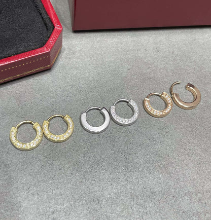 [Auream]LOVE DIAMOND EARRINGS