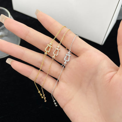 [Auream]FORCE 10 FULL DIAMOND BUCKLE CHAIN LINK MINI MODEL