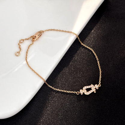 [Auream]FORCE 10 FULL DIAMOND BUCKLE CHAIN LINK MINI MODEL