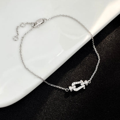 [Auream]FORCE 10 FULL DIAMOND BUCKLE CHAIN LINK MINI MODEL