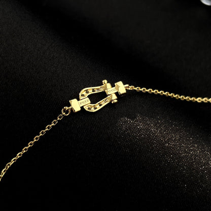 [Auream]FORCE 10 FULL DIAMOND BUCKLE CHAIN LINK MINI MODEL
