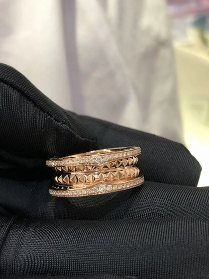 [Auream]ZERO 1 ROCK DIAMOND PINK GOLD