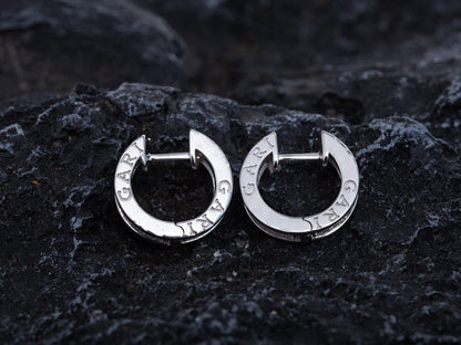 [Auream]ZERO 1 MINI SILVER DIAMOND EARRINGS
