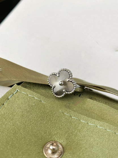 [Auream]CLOVER SILVER RING