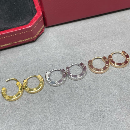 [Auream]LOVE MINI EARRINGS