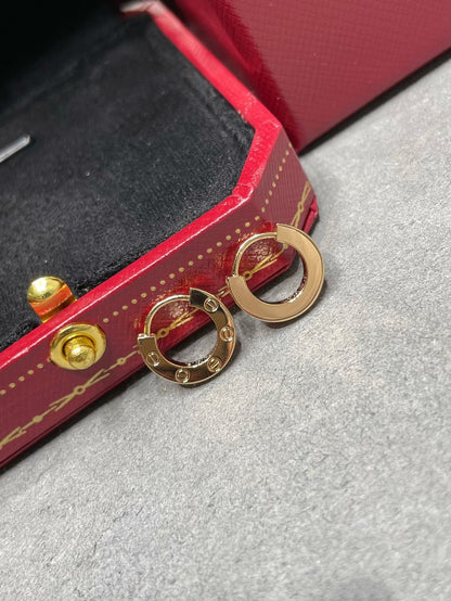 [Auream]LOVE MINI EARRINGS