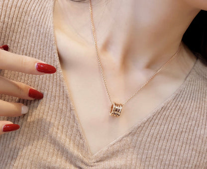 [Auream]ZERO 1 PINK GOLD NECKLACE