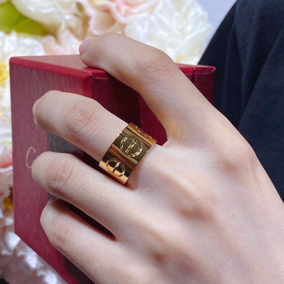 [Auream]LOVE 11MM LARGE RING