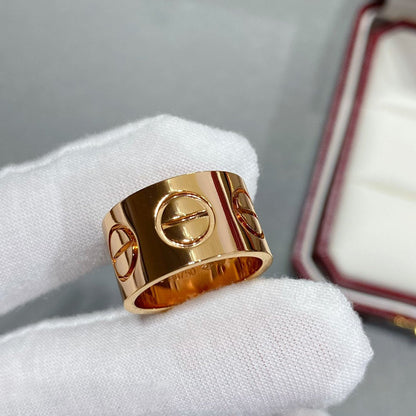[Auream]LOVE 11MM LARGE RING