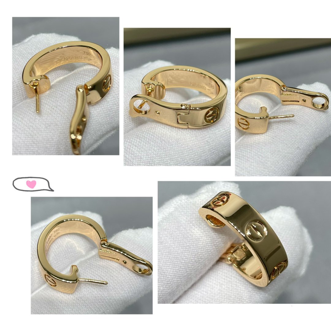 [Auream]LOVE 5.5MM EARRINGS