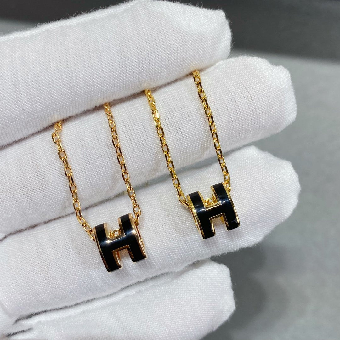 [Auream]MINI POP H NECKLACE