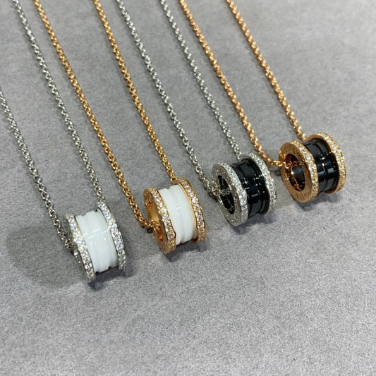 [Auream]ZERO 1 DIAMOND CERAMIC NECKLACE