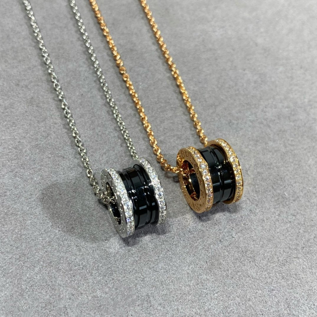 [Auream]ZERO 1 DIAMOND CERAMIC NECKLACE