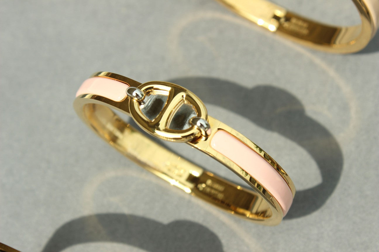 [Auream]CLIC CHAINE GOLD BRACELET