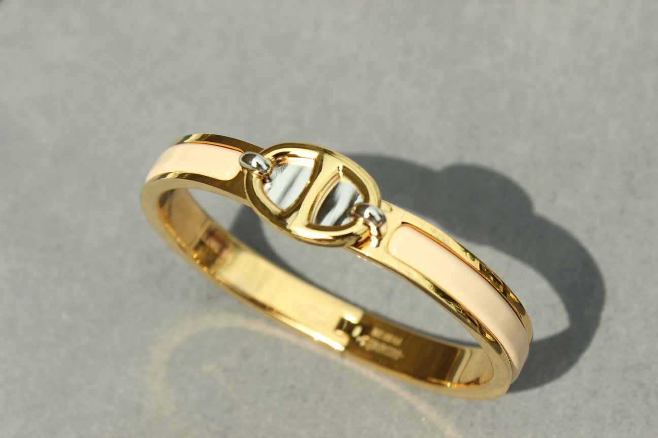 [Auream]CLIC CHAINE GOLD BRACELET